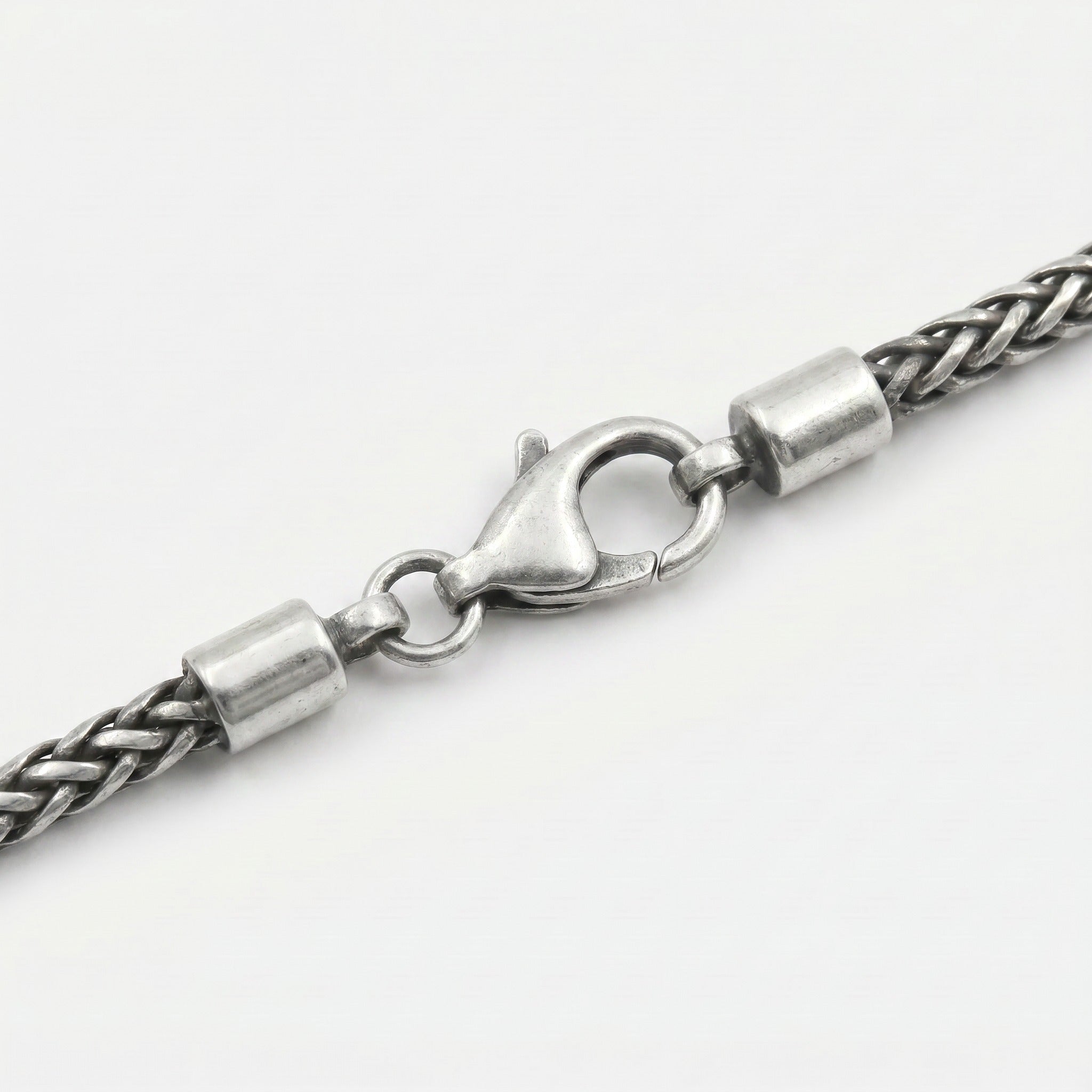 Custom Initial Pendant Necklace for Men – Sterling Silver