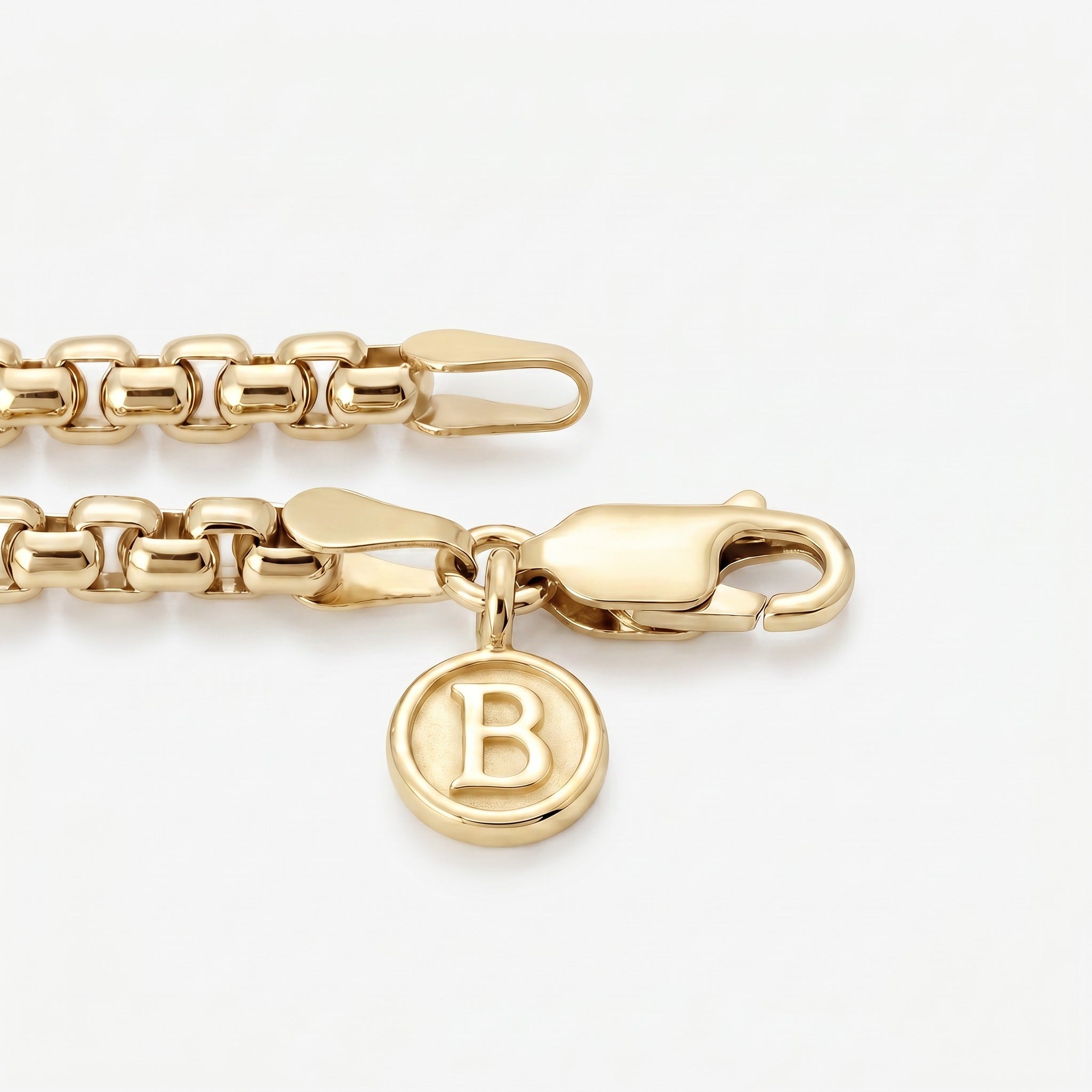 Personalized Gold Tag Necklace for Men – Engraved Pendant