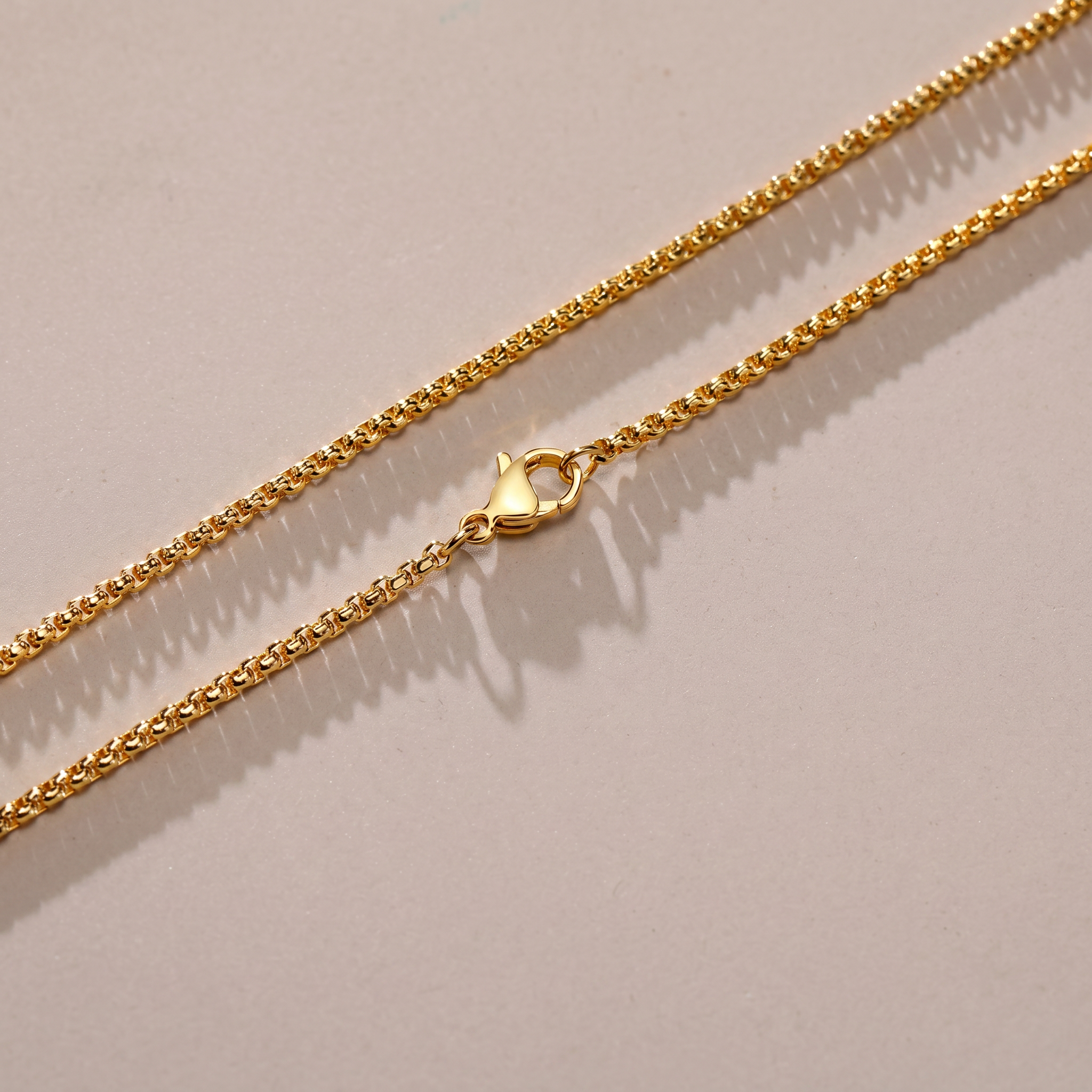 Engraved Pendant for him - Gold