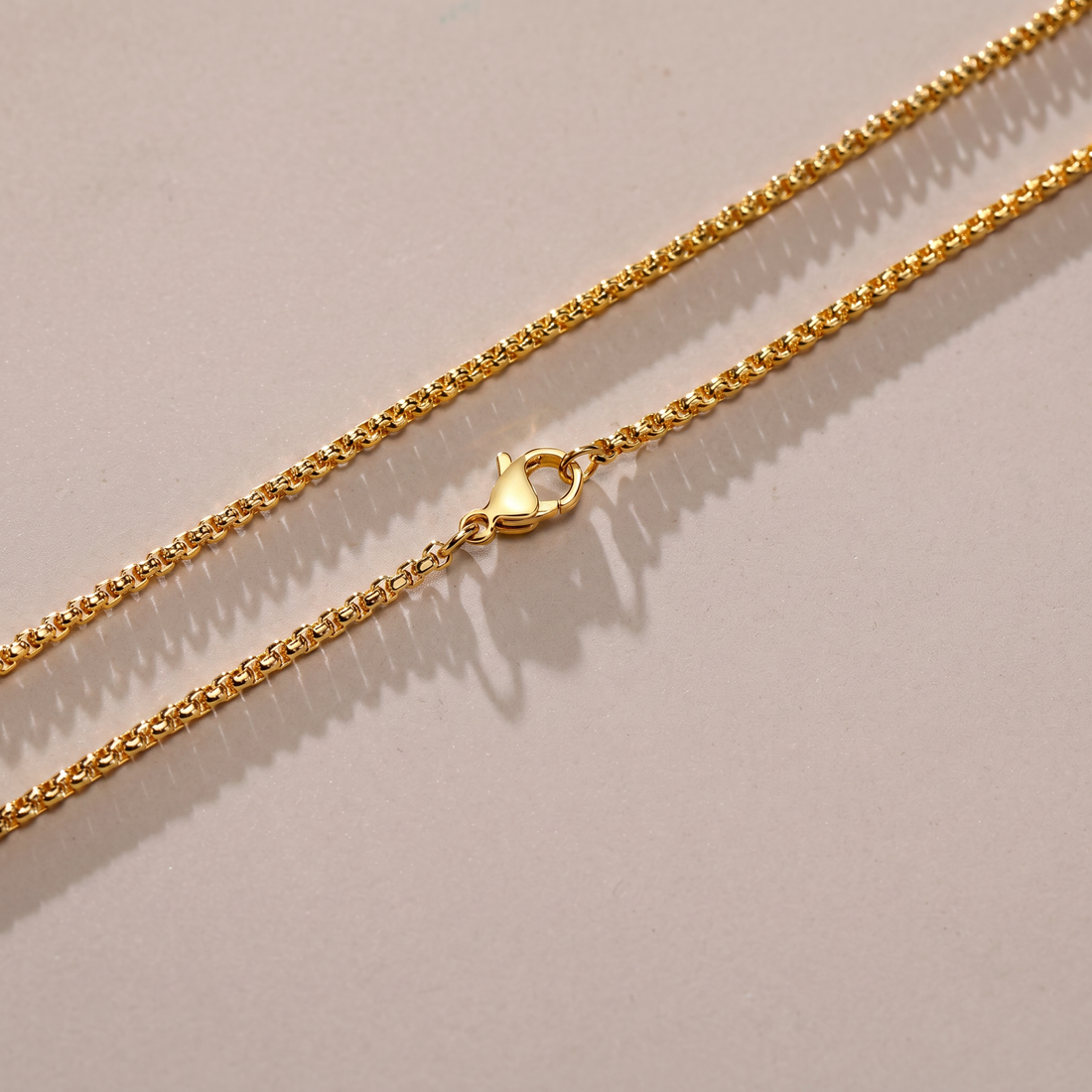 Engraved Pendant for him - Gold