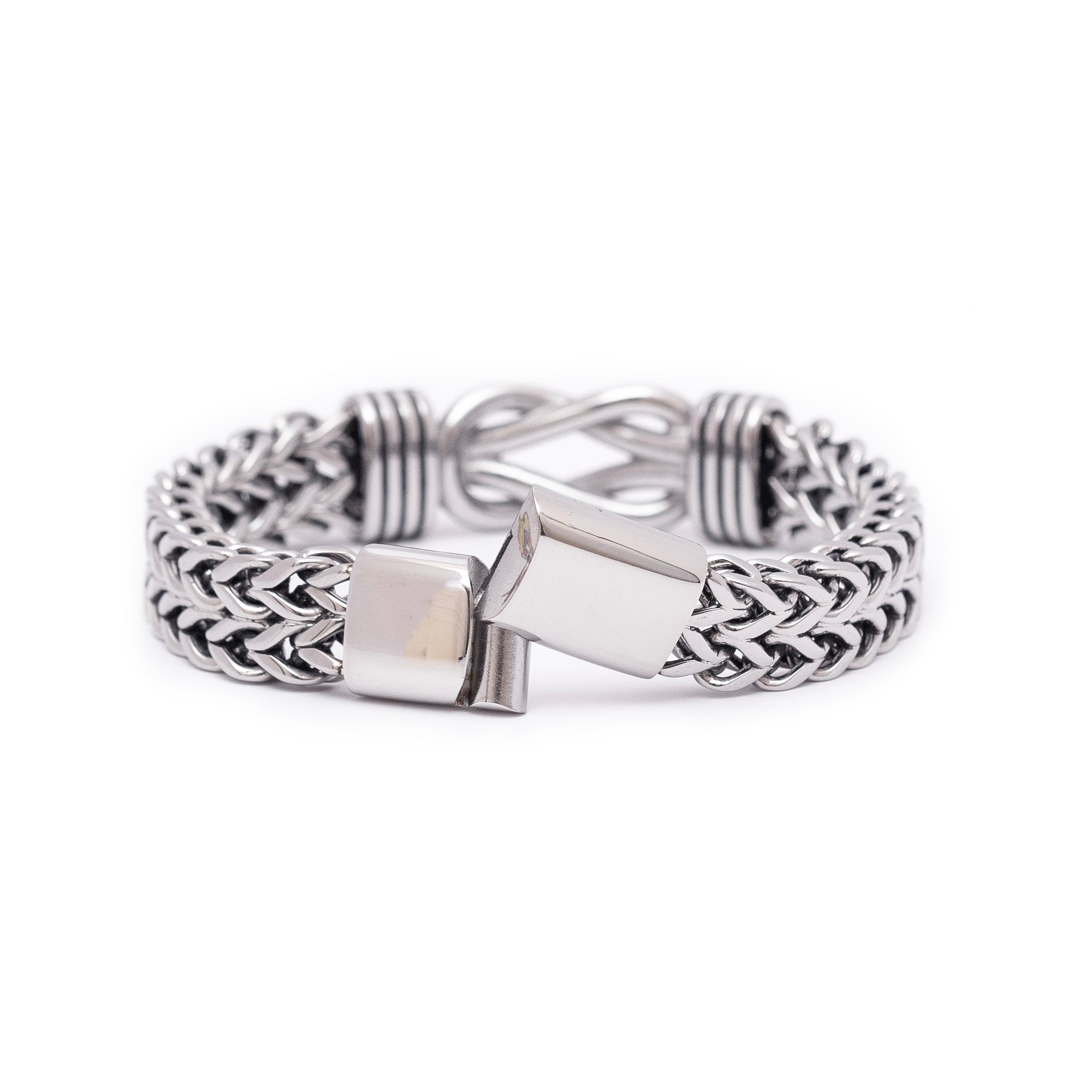 Silver Knot Bracelet for Men