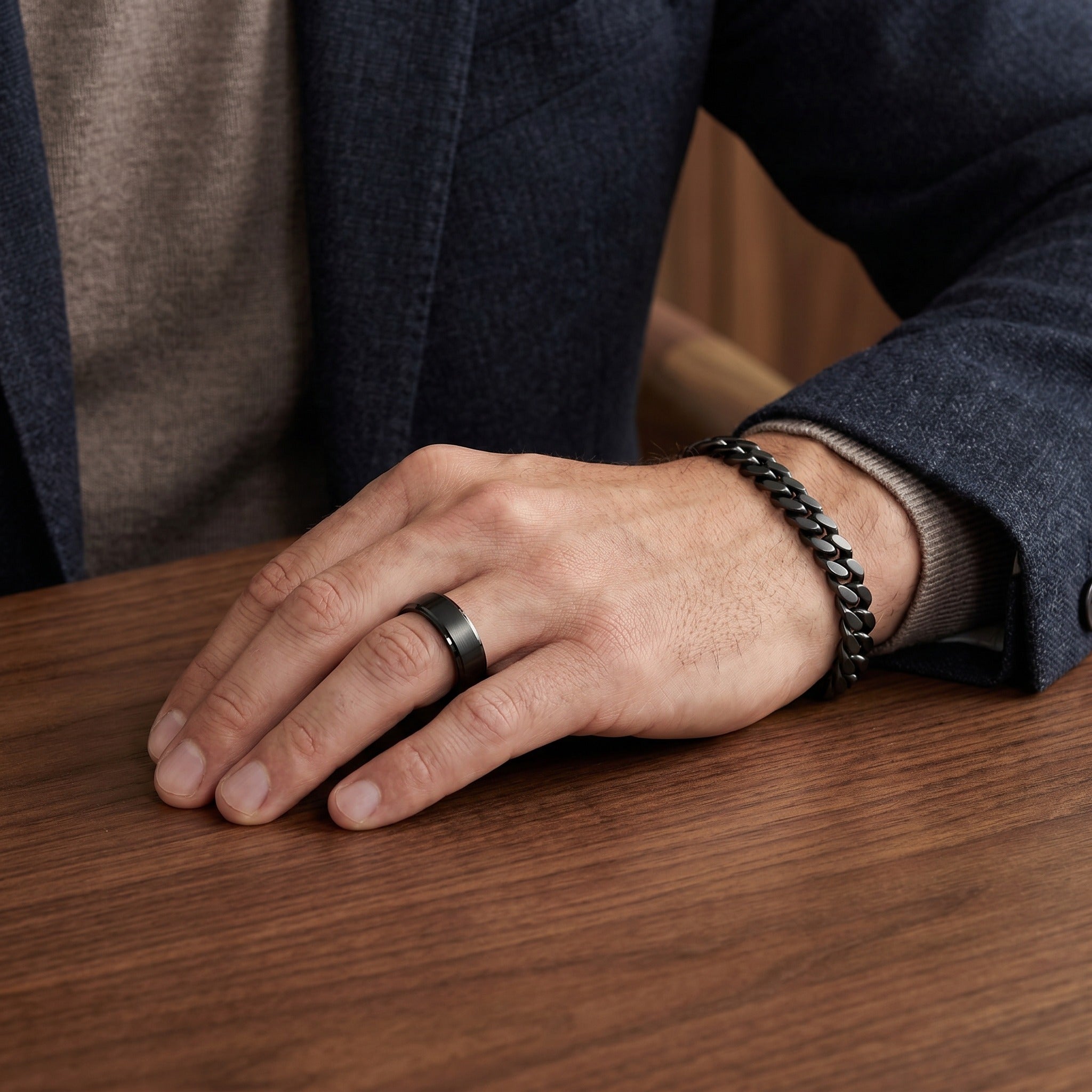 Personalized Promise Ring for Men