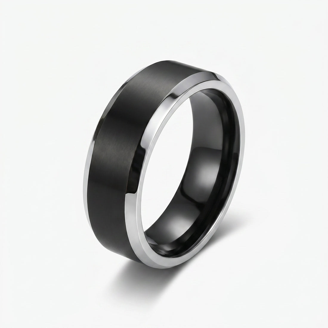 Personalized Men's Wedding Band – Custom Engraved Ring for Him