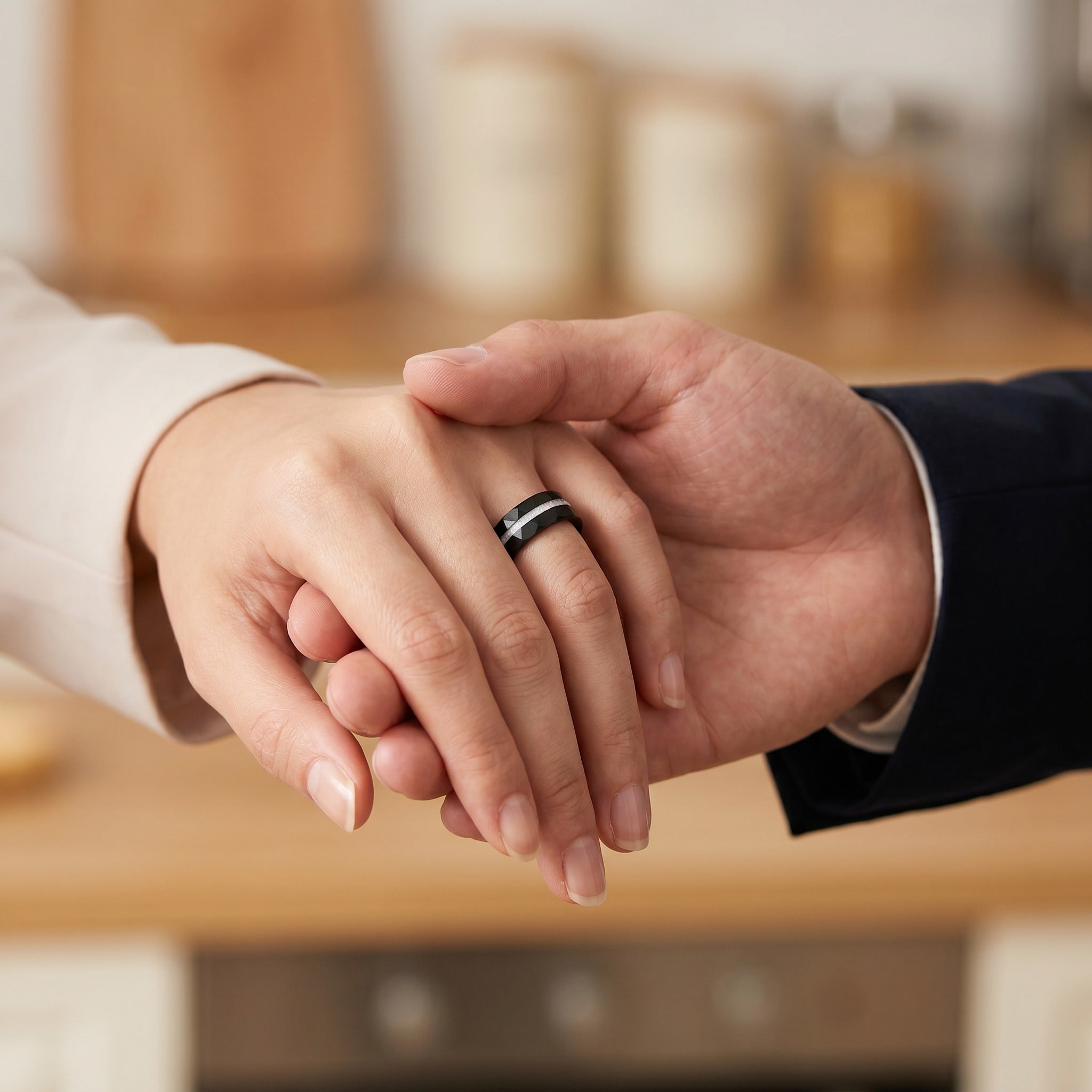 Matching Rings for Couples with Custom Engraving