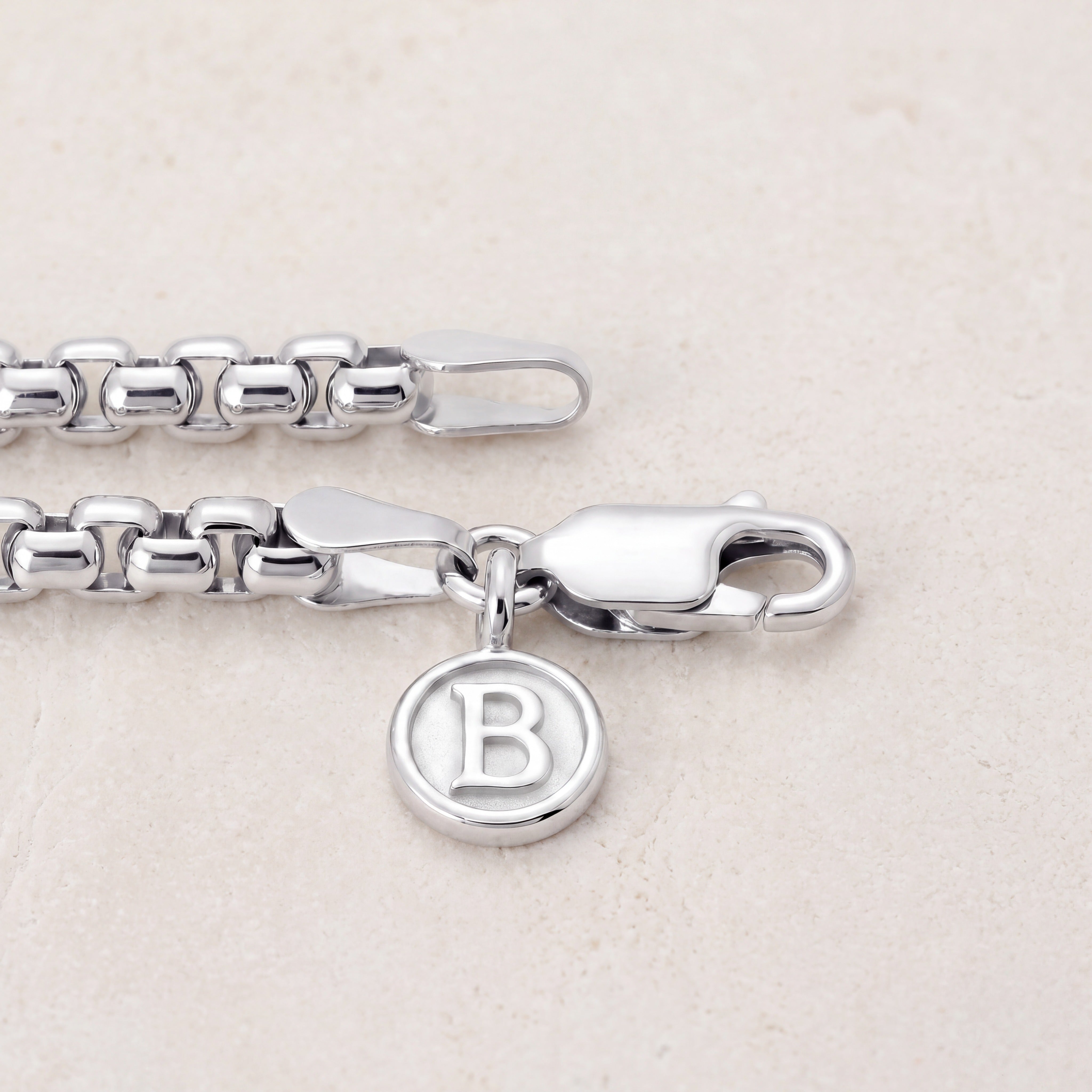 Threefold Twisted Cross Necklace - Silver