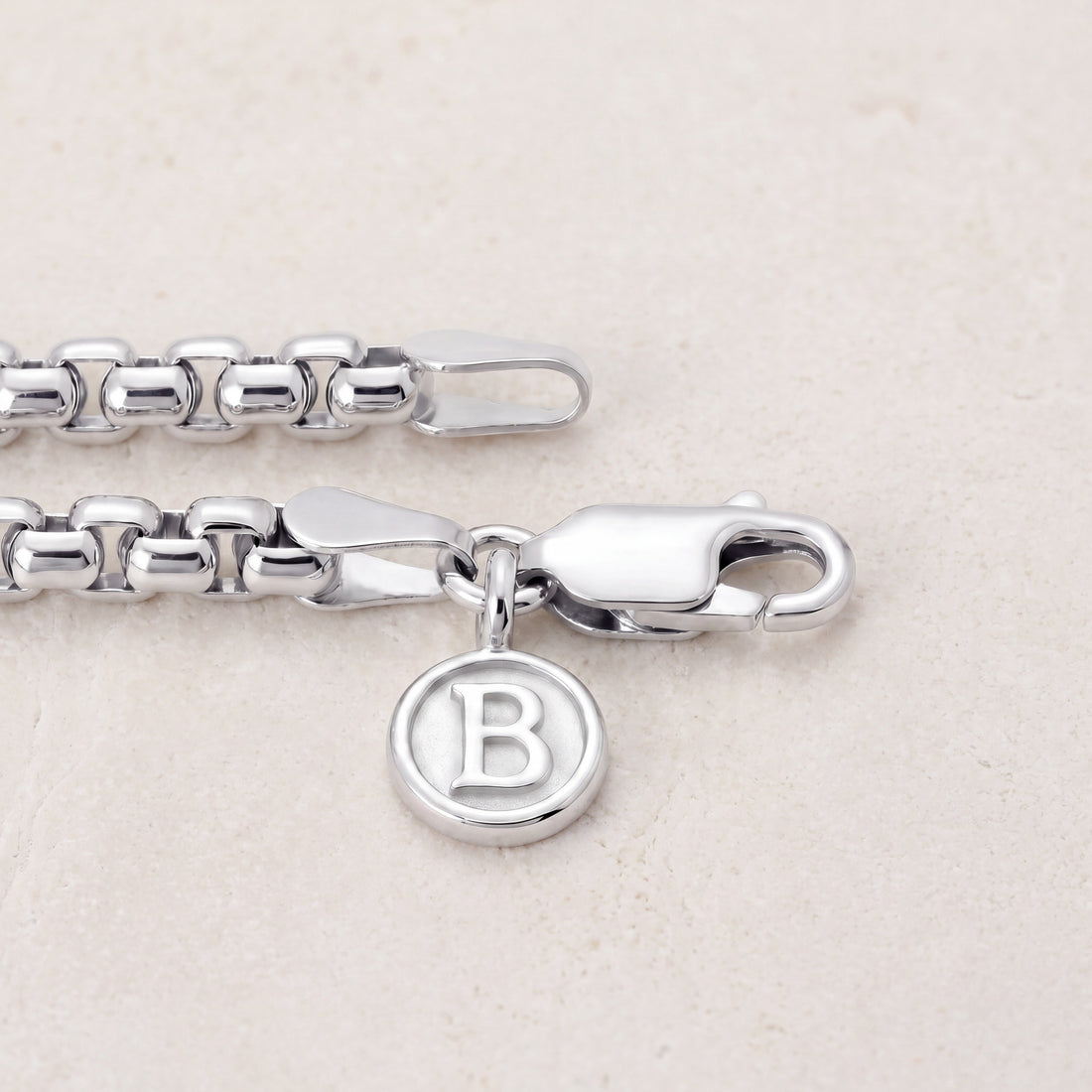Threefold Twisted Cross Necklace - Silver
