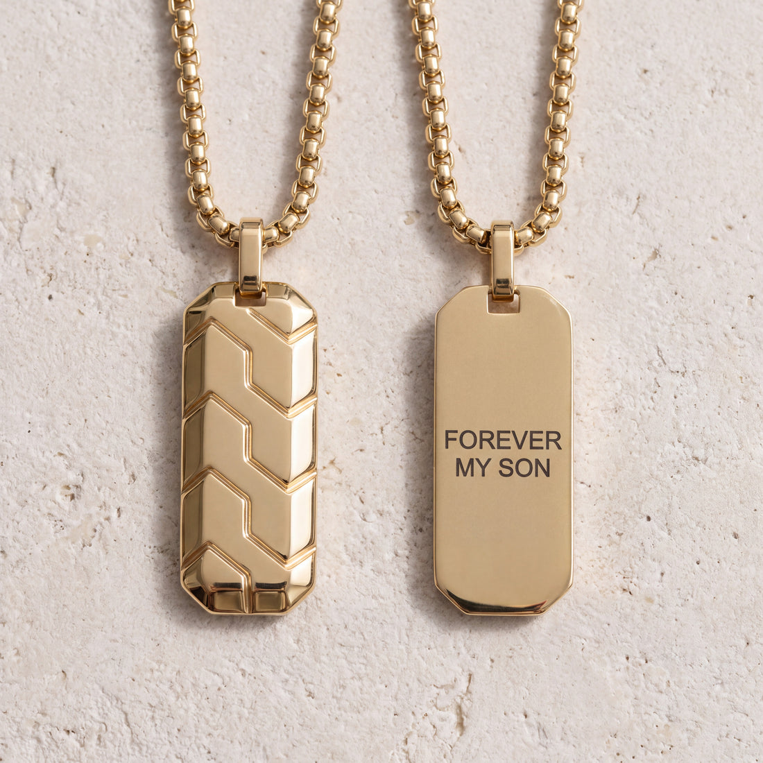 The Interlock: Gold Armor Pendant
