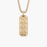 The Interlock: Gold Armor Pendant