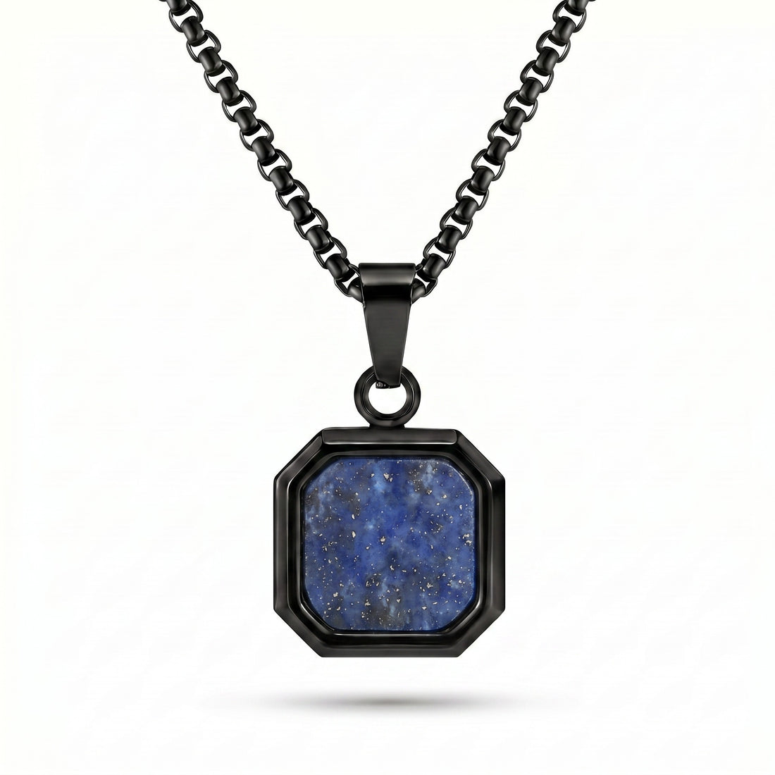 Lapis Lazuli Men’s Pendant Necklace
