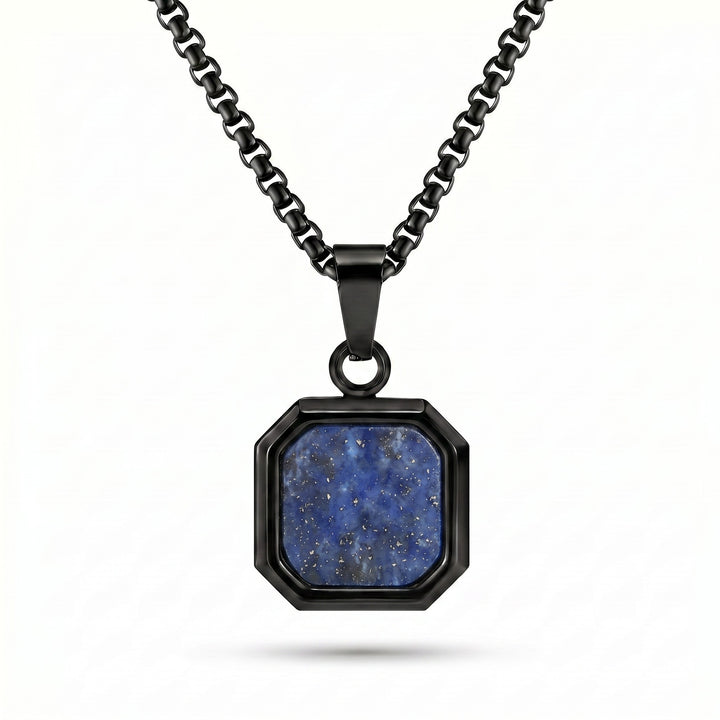 Lapis Lazuli Men’s Pendant Necklace