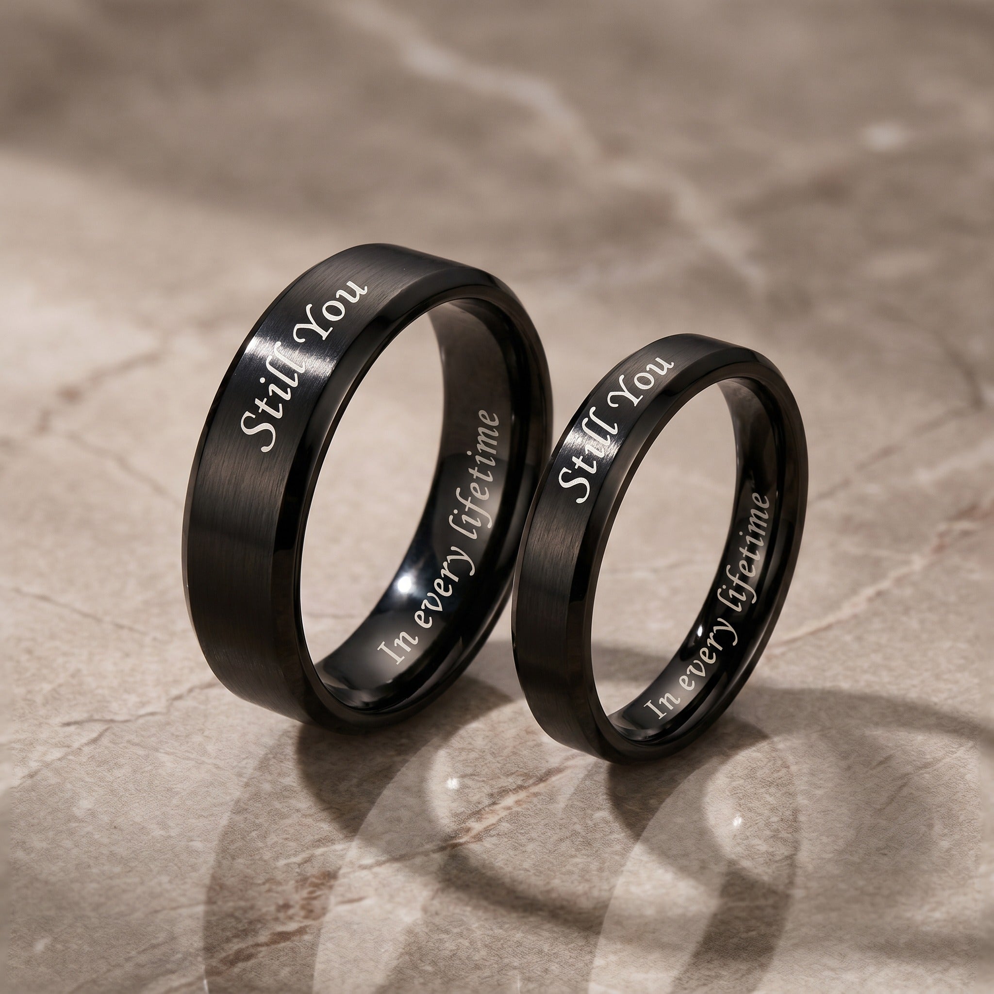 Personalized Matching Rings For Couples