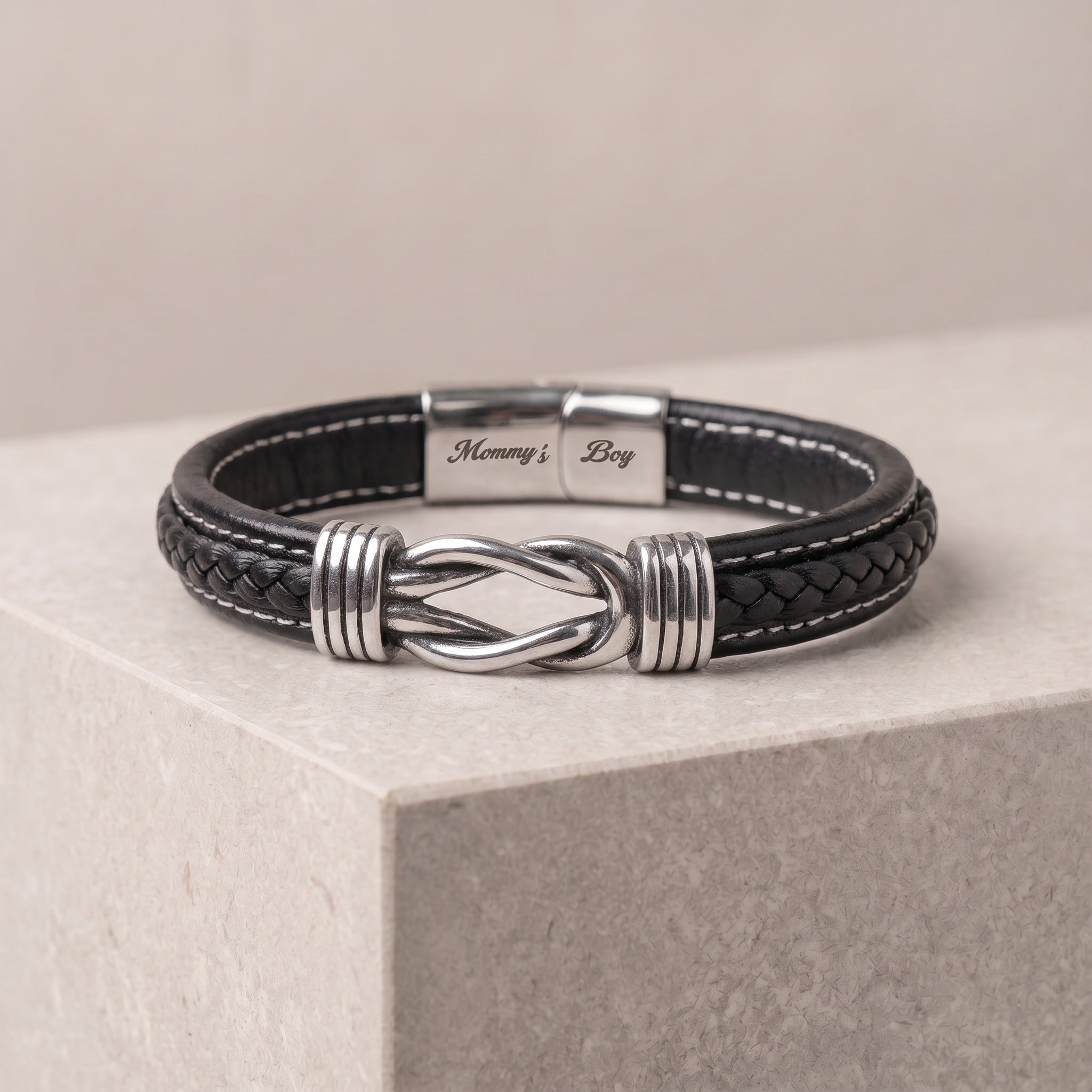 Pulsera de nudo infinito para hombres