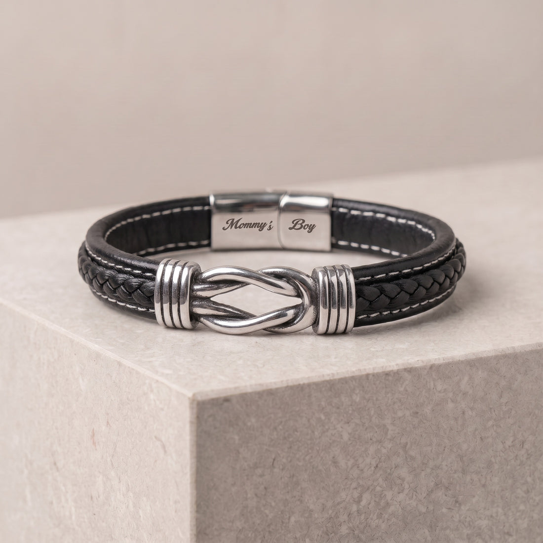Pulsera de nudo infinito para hombres