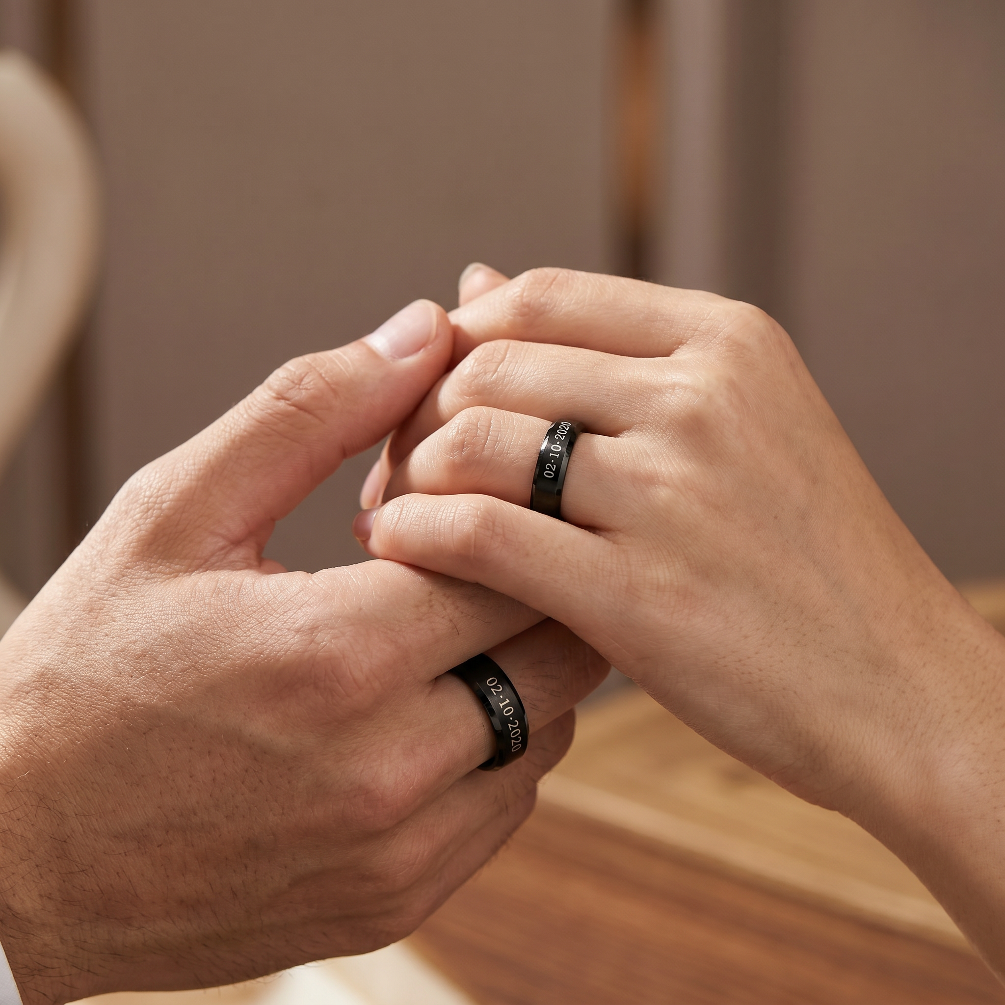 Personalized Matching Rings For Couples