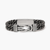 Eternal Knot Leather Bracelet for Men