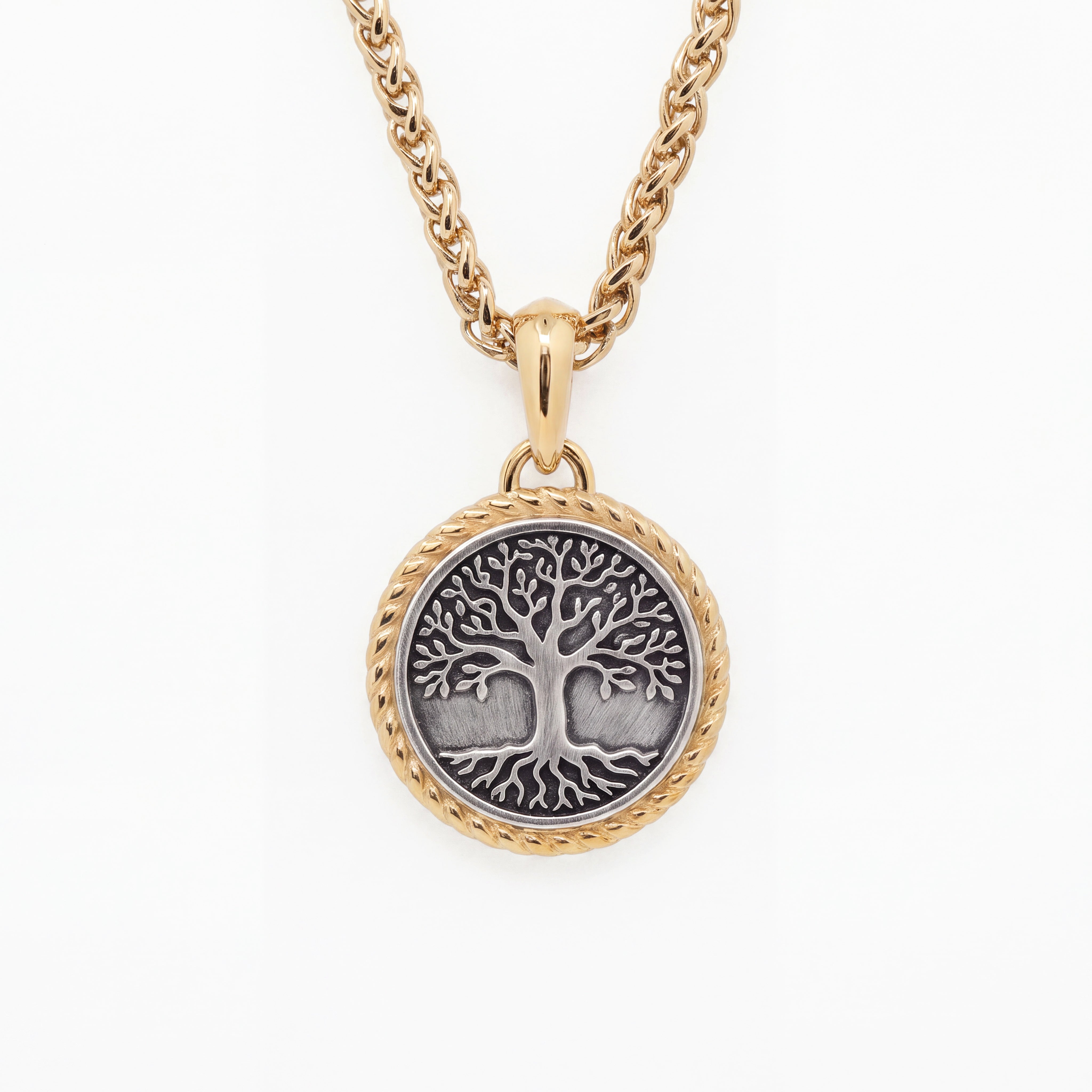 Personalized Tree of Life Necklace for Men