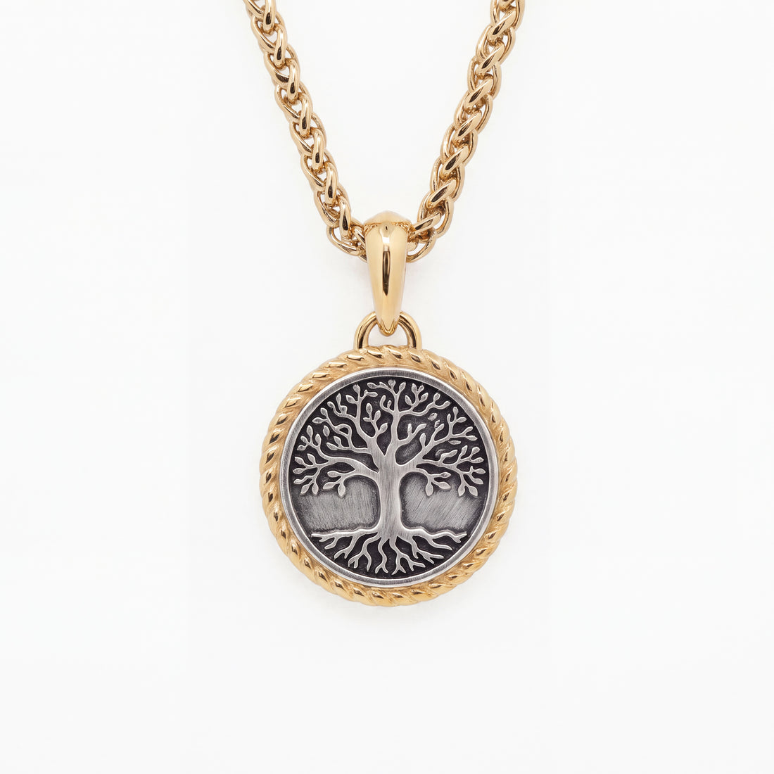 Personalized Tree of Life Necklace for Men