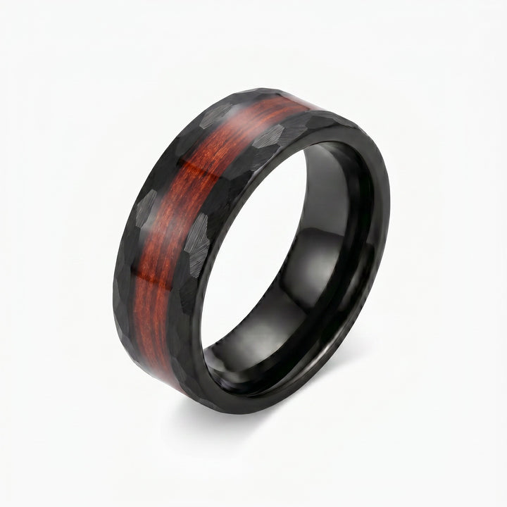 Whiskey Barrel Wood Ring for Men